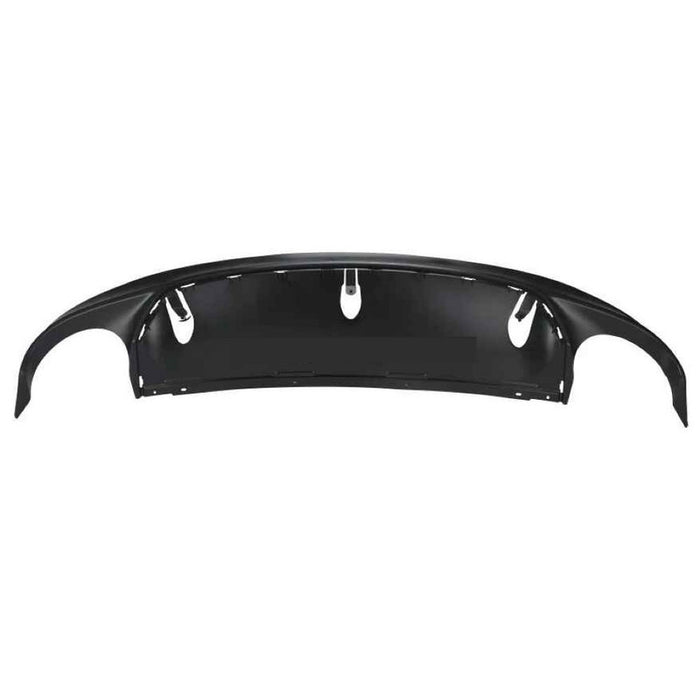 Car Craft Compatible With Jaguar Xf Xfr 2011-2016 Rear Bumper Lip Diffuser Glossy Black - CAR CRAFT INDIA