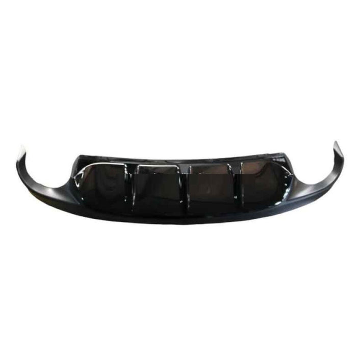 Car Craft Compatible With Jaguar Xf Xfr 2011-2016 Rear Bumper Lip Diffuser Glossy Black - CAR CRAFT INDIA
