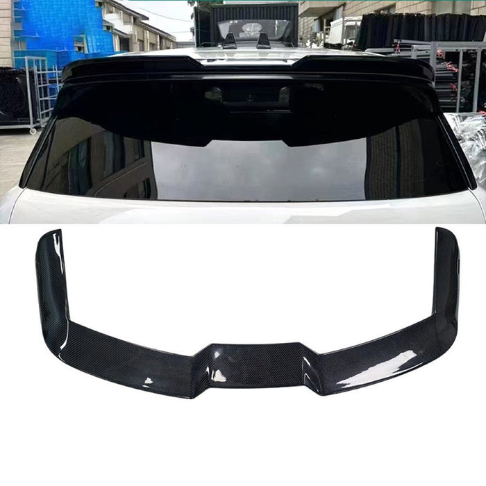 Car Craft Compatible With Land Range Rover Sport Rrs 2023+ Rear Roof Will Trunk Spoiler Lip Skirts Glossy Black CC-10329