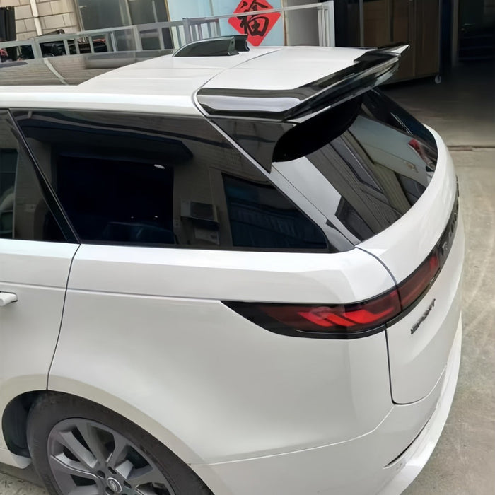 Car Craft Compatible With Land Range Rover Sport Rrs 2023+ Rear Roof Will Trunk Spoiler Lip Skirts Glossy Black CC-10329