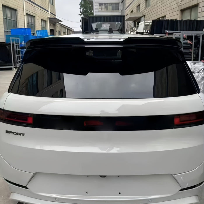 Car Craft Compatible With Land Range Rover Sport Rrs 2023+ Rear Roof Will Trunk Spoiler Lip Skirts Glossy Black CC-10329