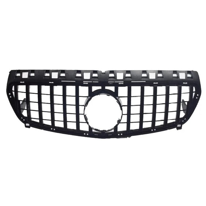 Car Craft Compatible With Mercedes Benz A Class W176 2012-2016 Front Bumper AMG Show Grill Gtr Black CC-1700 - CAR CRAFT INDIA