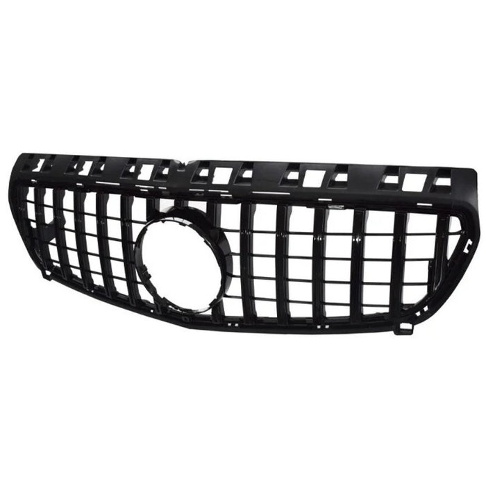 Car Craft Compatible With Mercedes Benz A Class W176 2012-2016 Front Bumper AMG Show Grill Gtr Black CC-1700 - CAR CRAFT INDIA