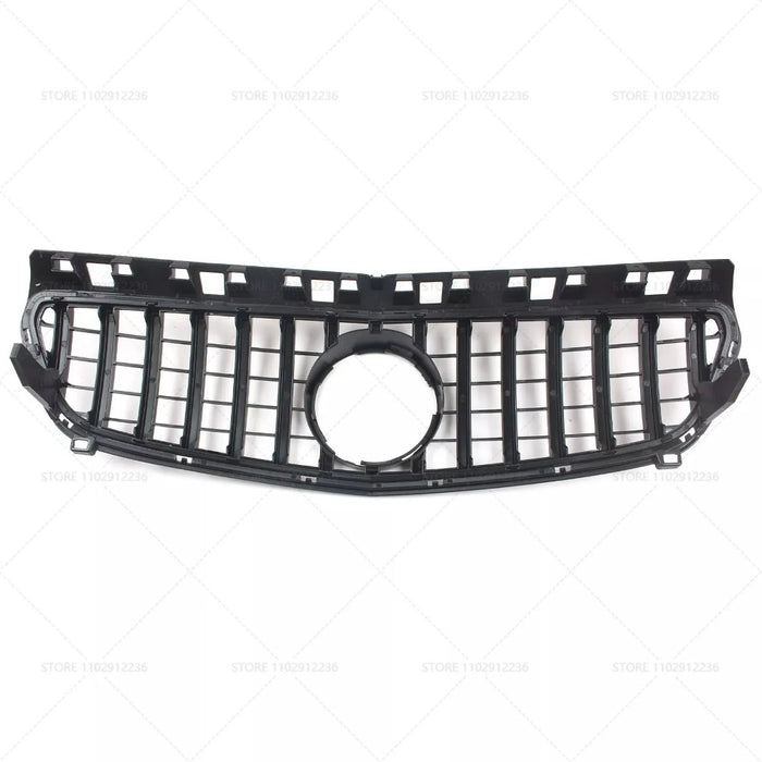 Car Craft Compatible With Mercedes Benz A Class W176 2012-2016 Front Bumper AMG Show Grill Gtr Black CC-1700 - CAR CRAFT INDIA