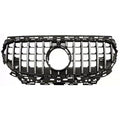 Car Craft Compatible With Mercedes Benz E Class W214 2024+ Front Amg Bumper Show Grill Gtr Silver - CAR CRAFT INDIA
