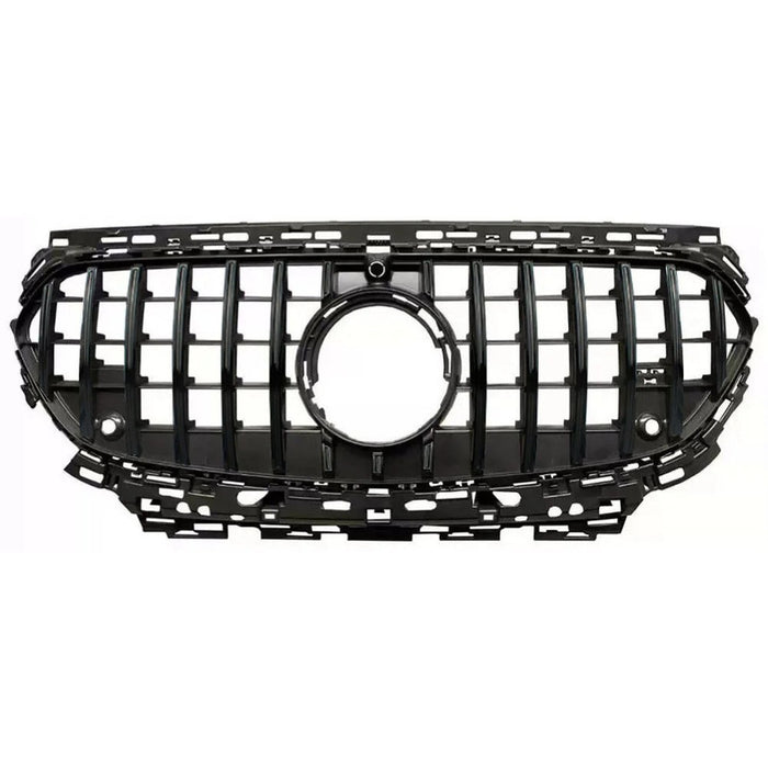 Car Craft Compatible With Mercedes Benz E Class W214 2024+ Front Amg Bumper Show Grill Gtr Black - CAR CRAFT INDIA
