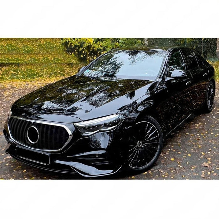 Car Craft Compatible With Mercedes Benz E Class W214 2024+ Front Amg Bumper Show Grill Maybach Black - CAR CRAFT INDIA