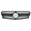 Car Craft Compatible With Mercedes Benz Gla W156 X156 2014-2016 Front Bumper Show Grill Amg Black Amg45 CC-10568