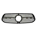 Car Craft Compatible With Mercedes Benz Gle W167 X167 Coupe Lci 2023+ Front Amg Bumper Show Grill Black CC-9674 - CAR CRAFT INDIA