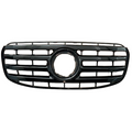 Car Craft Compatible With Mercedes Benz Gls Class W167 X167 2023-2026 Front Bumper Show Grill Standard Black CC-10560