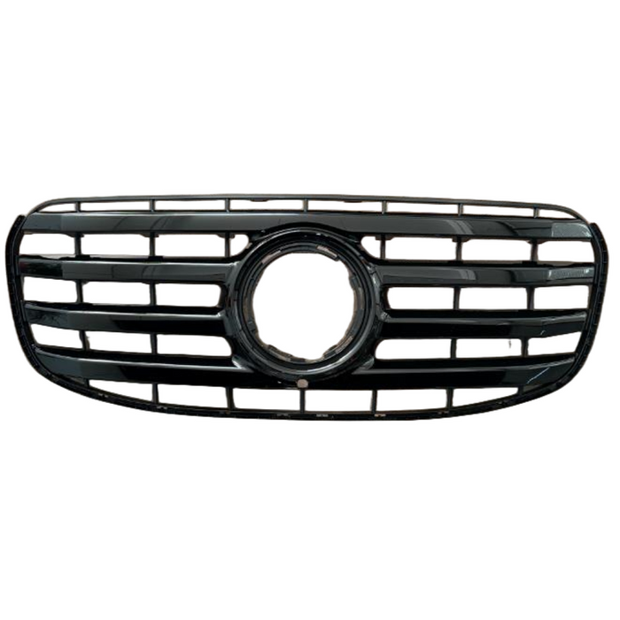 Car Craft Compatible With Mercedes Benz Gls Class W167 X167 2023-2026 Front Bumper Show Grill Standard Black CC-10560