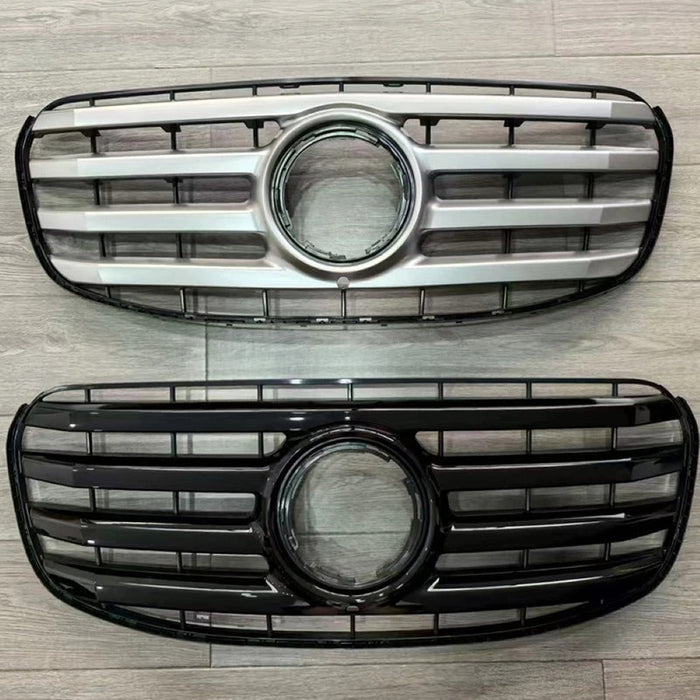 Car Craft Compatible With Mercedes Benz Gls Class W167 X167 2023-2026 Front Bumper Show Grill Standard Black CC-10560