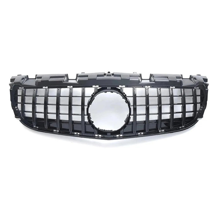 Car Craft Compatible With Mercedes Benz Slc W172 2016-2016 Front Bumper Show Grill Amg Gt Gtr Black CC-10933
