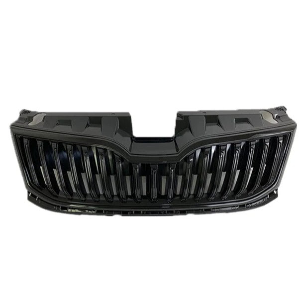 Car Craft Compatible With Skoda Octavia Iii 2017-2019 Rs Vrs Style Front Bumper Show Grill Black CC-7204 - CAR CRAFT INDIA
