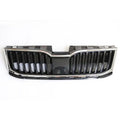 Car Craft Compatible With Skoda Octavia Iii 2017-2019 Rs Vrs Style Front Bumper Show Grill Silver CC-7205 - CAR CRAFT INDIA