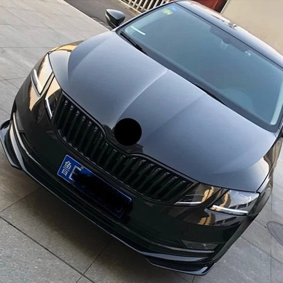 Car Craft Compatible With Skoda Octavia Iii 2017-2019 Rs Vrs Style Front Bumper Show Grill Black CC-7204 - CAR CRAFT INDIA