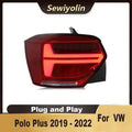 Car LED Trailer Lights Tail Lamp for VW Polo plus 2024