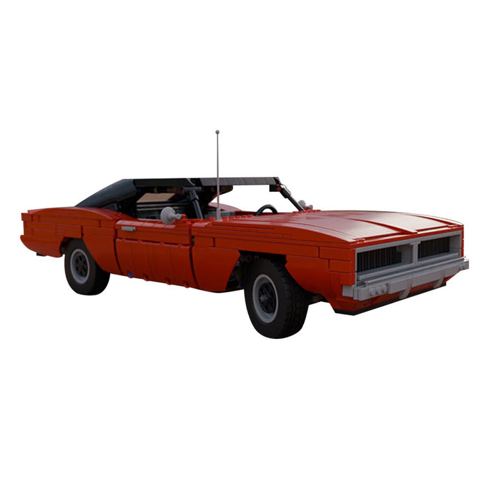 Charger Car Building Blocks Set - LesDiy -