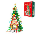Christmas Elf Tree House Musical Box - LesDiy -