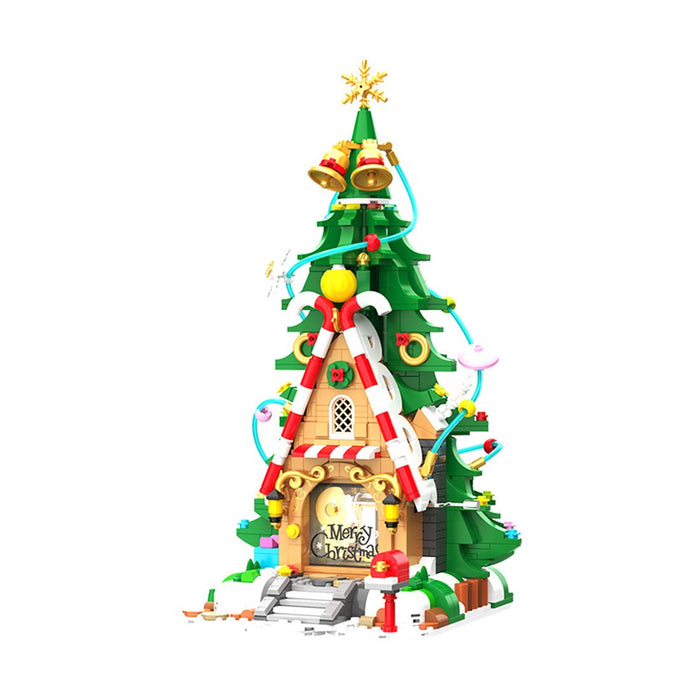 Christmas Elf Tree House Musical Box - LesDiy -