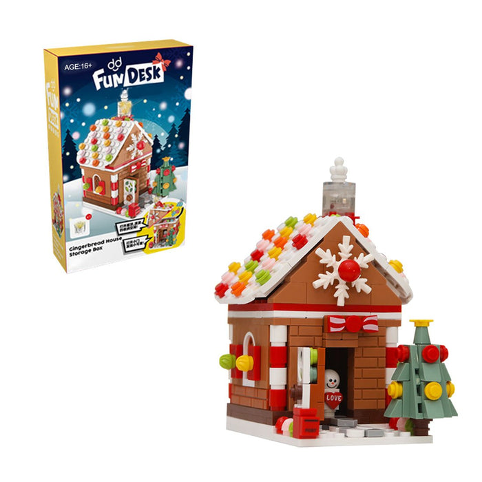Christmas Gingerbread House Building Blocks - LesDiy - building blocks -