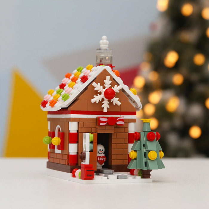 Christmas Gingerbread House Building Blocks - LesDiy - building blocks -