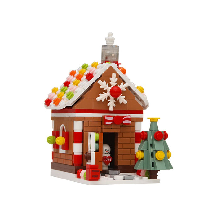 Christmas Gingerbread House Building Blocks - LesDiy - building blocks -