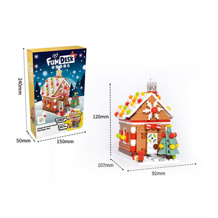 Christmas Gingerbread House Building Blocks - LesDiy - building blocks -