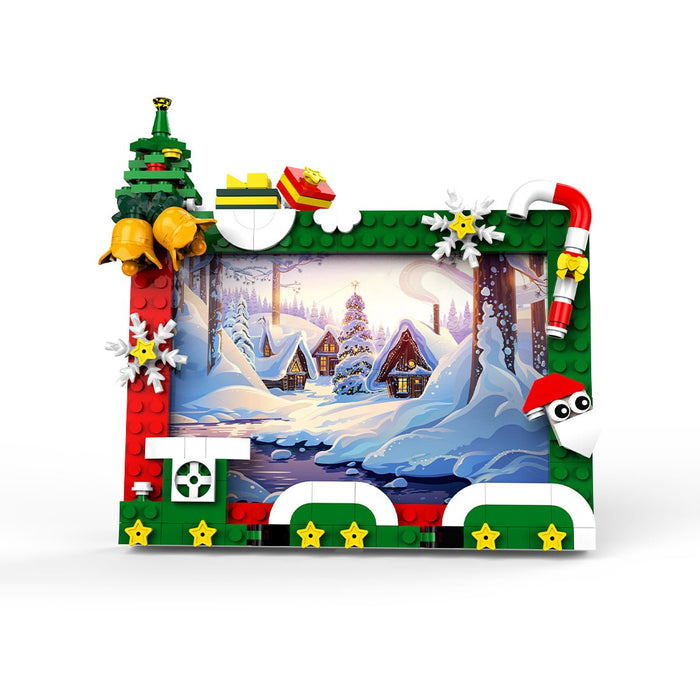 Christmas Photo Frame Model Assembly Toy Building Blocks - LesDiy -