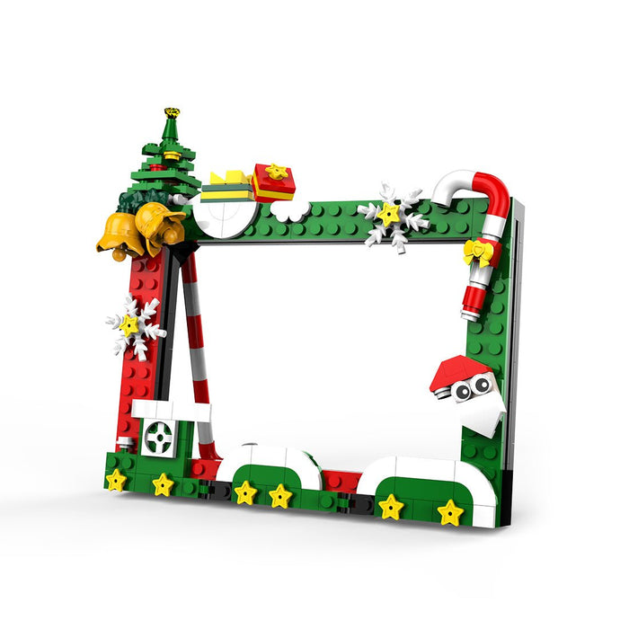 Christmas Photo Frame Model Assembly Toy Building Blocks - LesDiy -