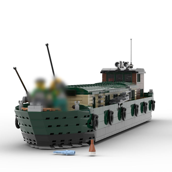 Classic European Canal Houseboat MOC Building Blocks-LesDiy-Building Blocks-