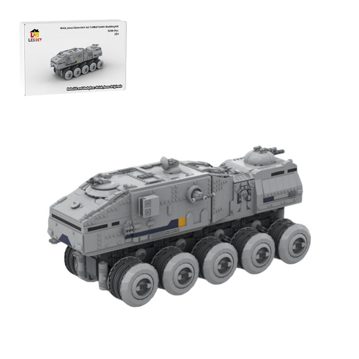 Clone HAV A6 TURBO TANK Building Blocks - LesDiy - Navy Blue