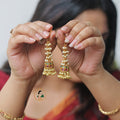 Cluster Pearl Loop Jhumka