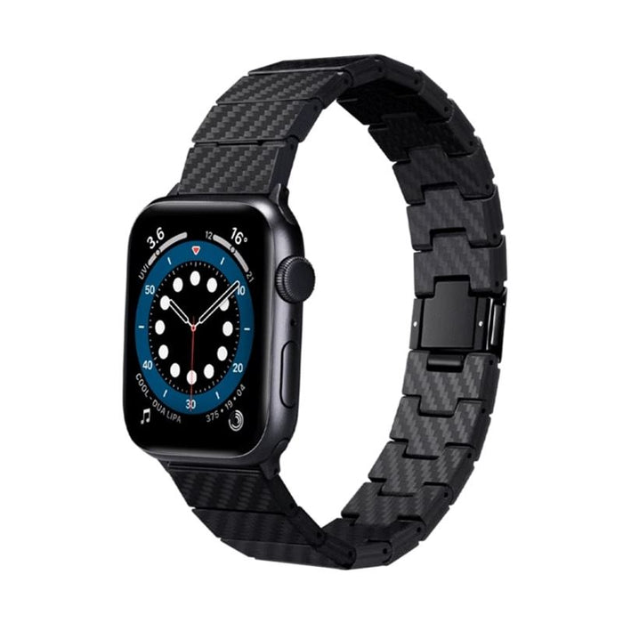 Curea Pitaka din fibră de carbon, black — AW Ultra 2/1(49mm) 9/8/7 (45mm)/6/SE/5/4 (44mm)/3/2/1 (42mm)