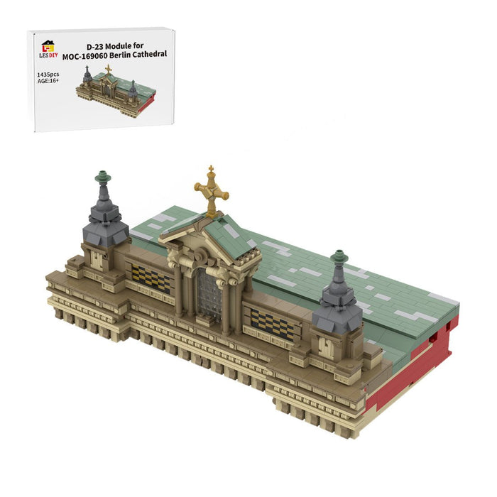D - 23 Module for MOC - 169060 Berlin Cathedral Building Blocks - LesDiy -