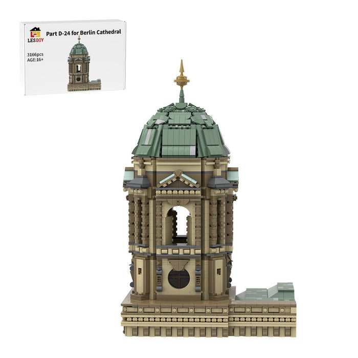 D - 24 Module for MOC - 169060 Berlin Cathedral Building Blocks - LesDiy -