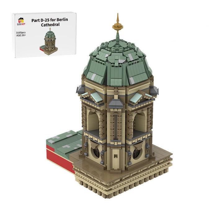 D - 25 Module for MOC - 169060 Berlin Cathedral Building Blocks - LesDiy -