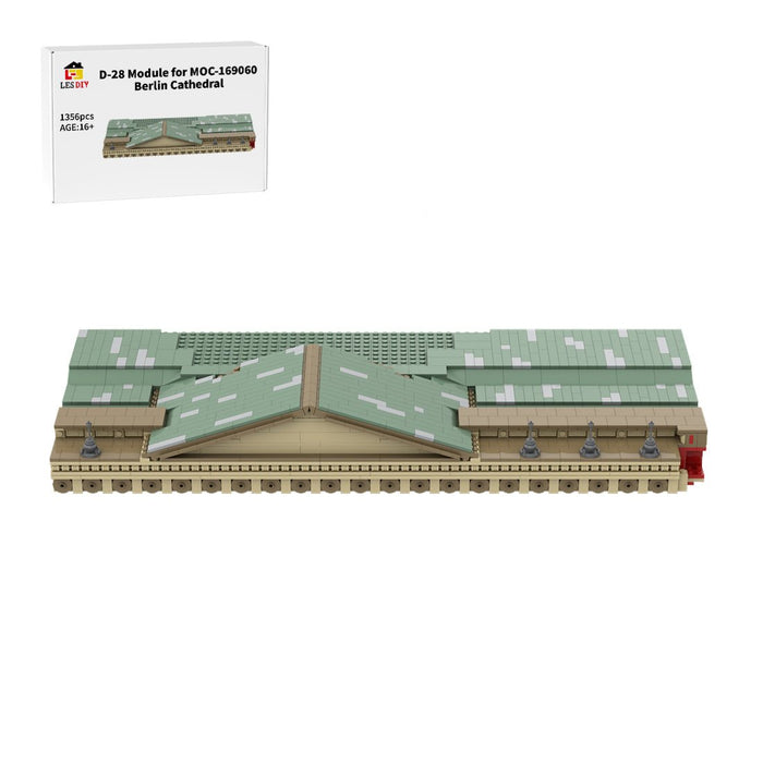 D - 28 Module for MOC - 169060 Berlin Cathedral Building Blocks - LesDiy -