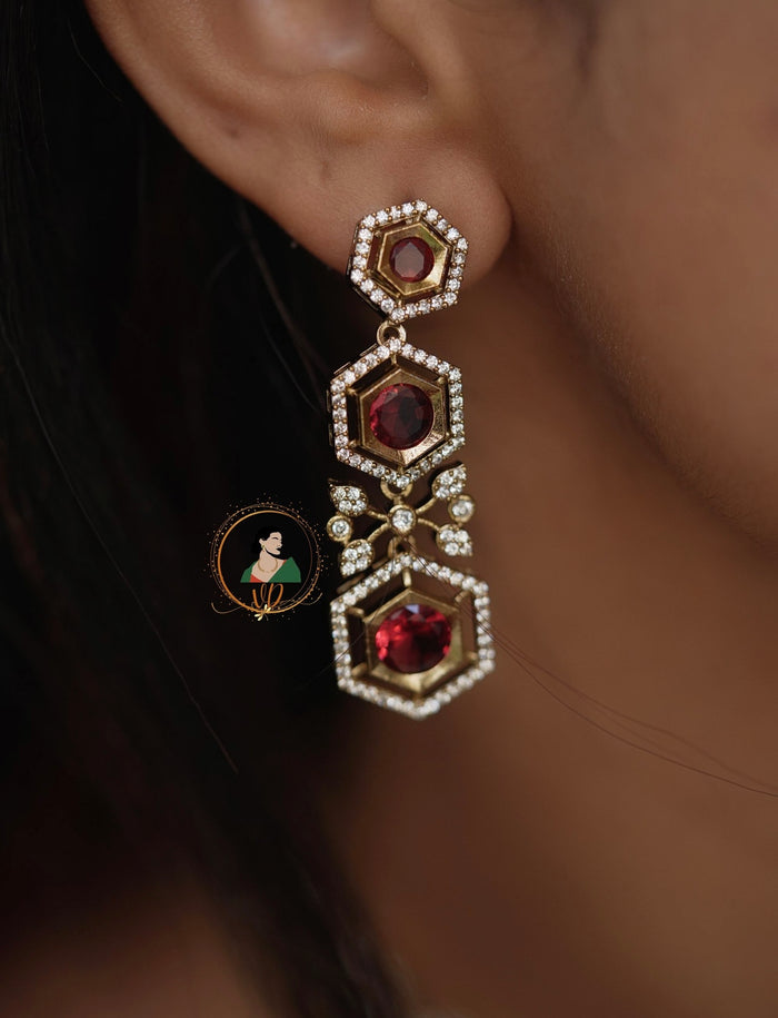 Deep Ruby Anti Tarnish Necklace