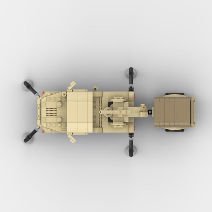 Desert HUMVEE 13 Modern Military Vehicle Building Blocks-LesDiy-Building Blocks-