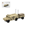 Desert HUMVEE 7 Modern Military Vehicle Building Blocks-LesDiy-Building Blocks-
