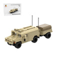 Desert HUMVEE 8 Modern Military Vehicle Building Blocks-LesDiy-Building Blocks-