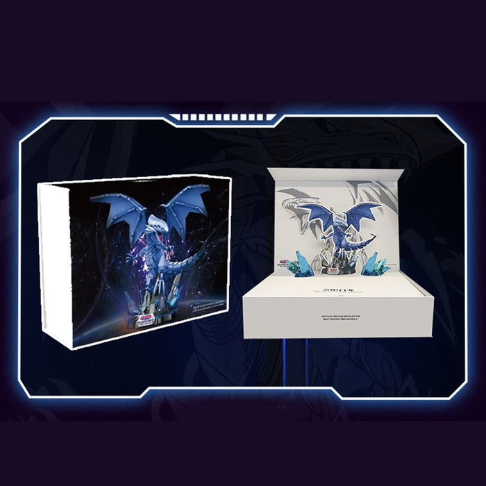 DIY Blue - eye White Dragon Model Building Blocks Set Toys - LesDiy -