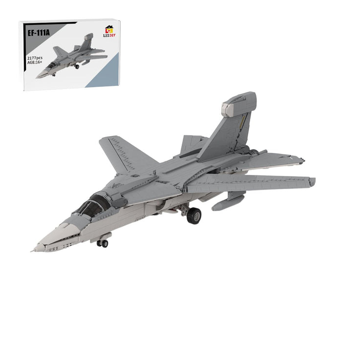 EF - 111A Electronic Warfare Aircraft Building Blocks - LesDiy - Building Blocks -