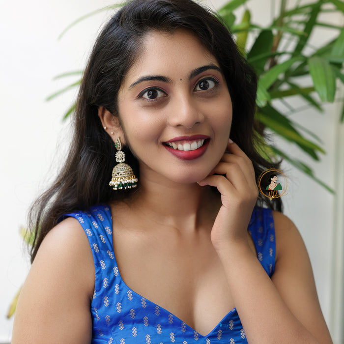 Emerald Victorian Jhumka