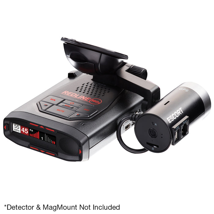 ESCORT Radar M2 Radar-Mounted Smart Dash Cam 1080P Full HD Video Certified Refurbished Dash Cam EscortRadar - Cedar Electronics Copr.