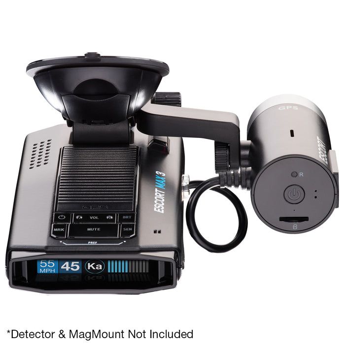 ESCORT Radar M2 Radar-Mounted Smart Dash Cam 1080P Full HD Video Certified Refurbished Dash Cam EscortRadar - Cedar Electronics Copr.