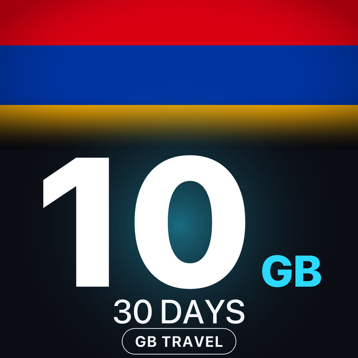 eSIM Armenia 10 GB, 30 DAYS — GB Travel