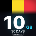 eSIM Belgia 10 GB, 30 DAYS — GB Travel