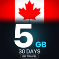 eSIM Canada 5 GB, 30 DAYS — GB Travel